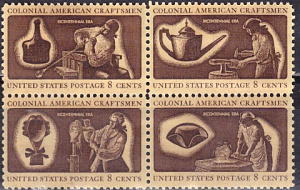 США, 1972, 200 лет США, Профессии, квартблок